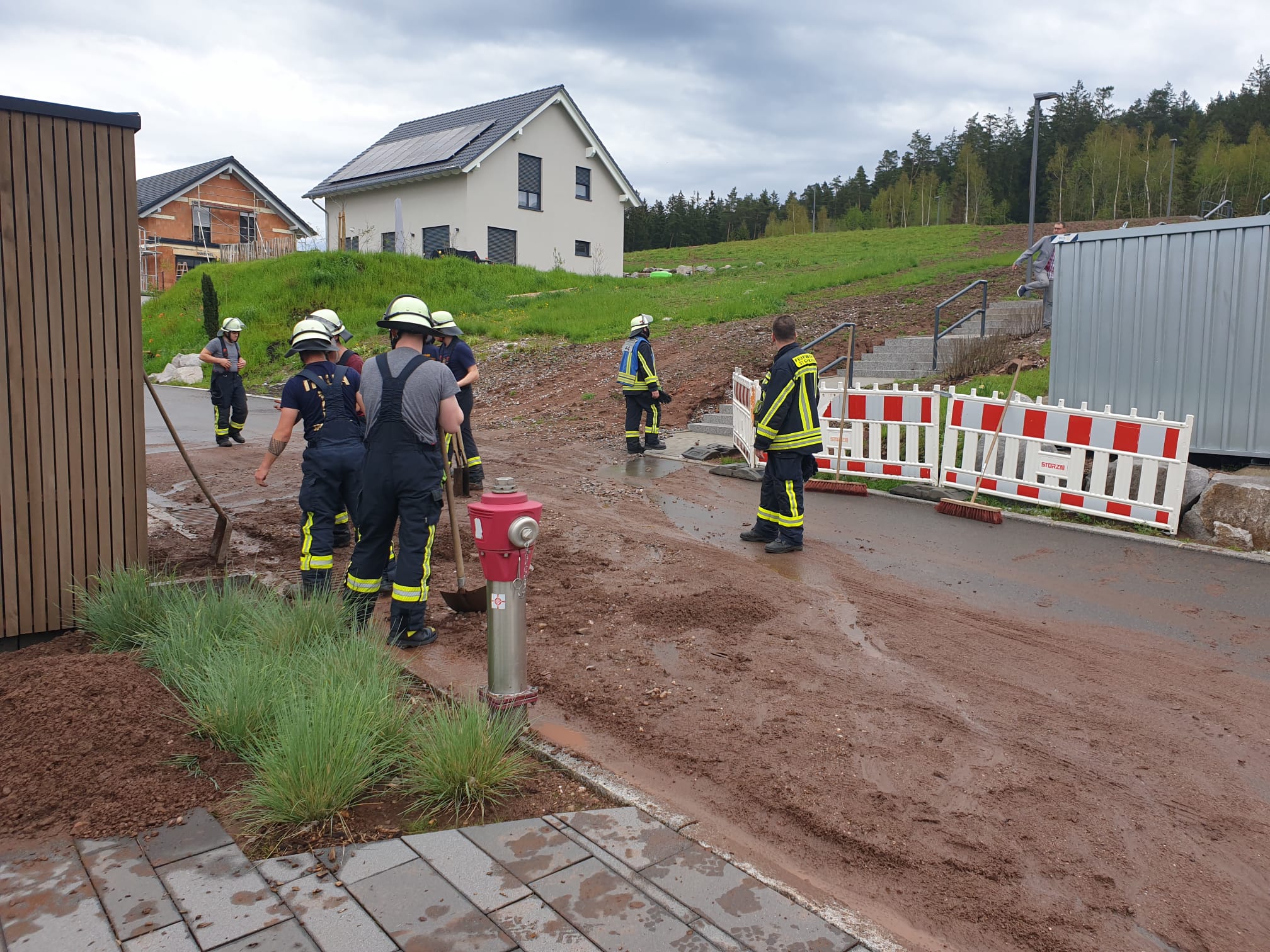 Bild Einsatz Hilfeleistung - Wasser im Gebäude
