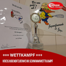 Artikelvorschaubild Schwimmwettkampf der Jugendfeuerwehr