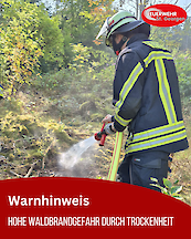 Artikelvorschaubild Erhöhte Waldbrandgefahr!